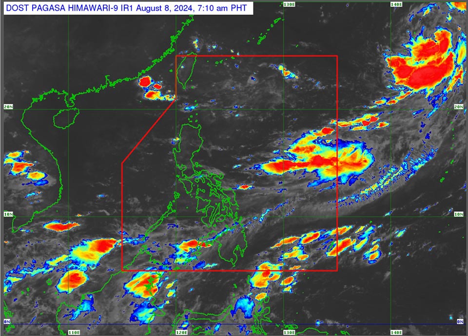 The tropical depression has intensified into Typhoon No. 5 Maria. Photo: PAGASA