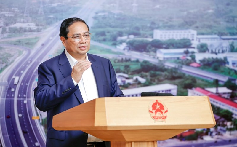 Thủ tướng Chính phủ Phạm Minh Chính yêu cầu Hà Nội sớm phê duyệt điều chỉnh đường sắt đô thị Nam Thăng Long - Trần Hưng Đạo. Ảnh: Nhật Bắc