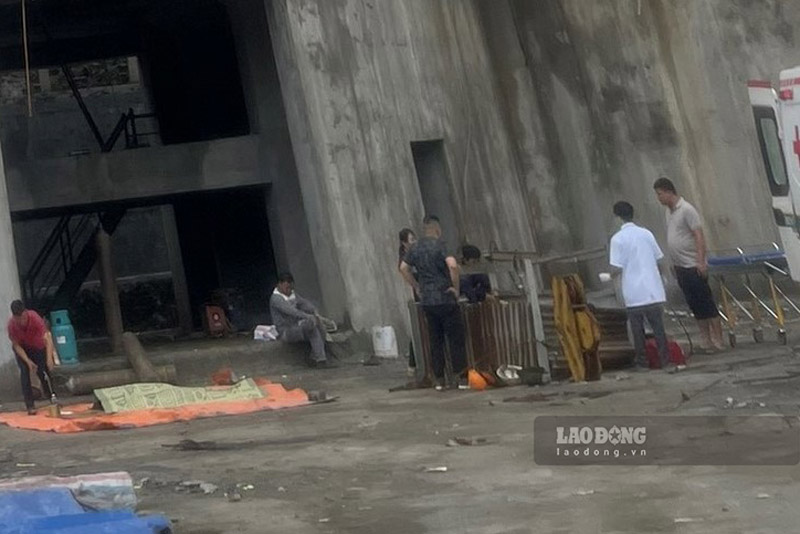 Hiện trường vụ tai nạn khiến 6 người thương vong ở Lào Cai. Ảnh: Đinh Đại