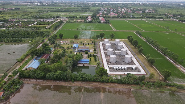 Warehouse of Xí nghiệp Xăng dầu K133. Photo: Reporter