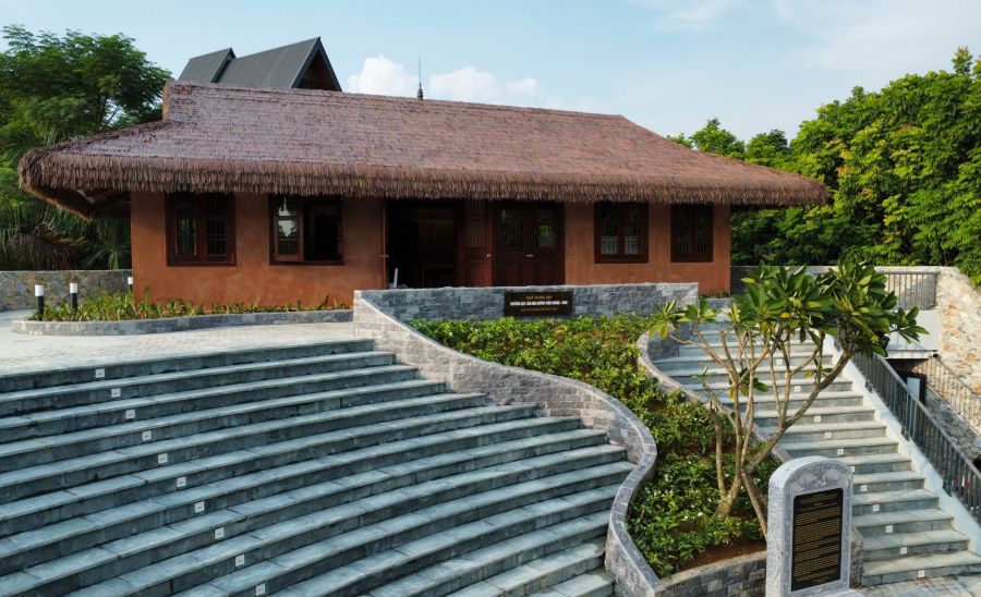 Di tích Trường dạy làm báo Huỳnh Thúc Kháng. Ảnh: Lam Thanh