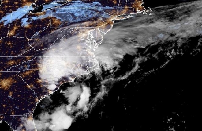 Bão số 4 Debby trở thành áp thấp nhiệt đới