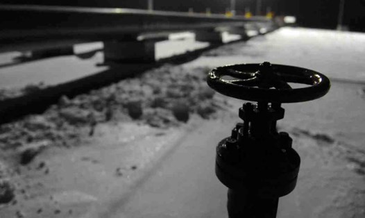 Trạm nén khí của Nga ở Sudzha gần biên giới Nga - Ukraina năm 2009. Ảnh: AFP