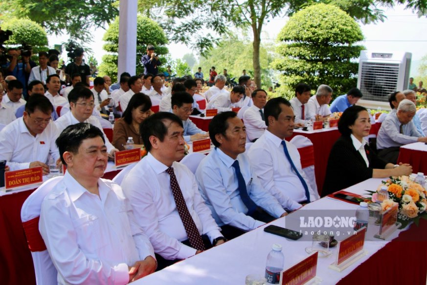 Attendees at the inauguration ceremony.