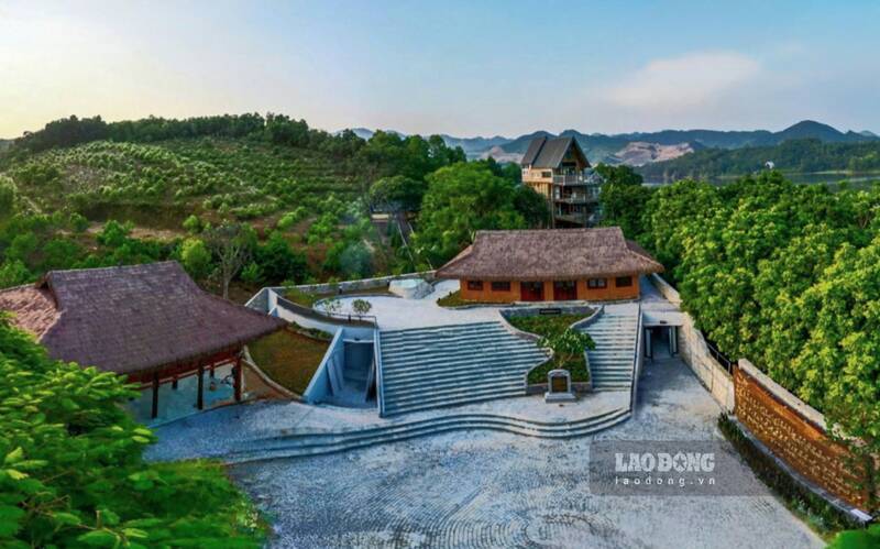 Overall view of the Huynh Thuc Khang Journalism Training School National Historic Site after completion of restoration and construction.