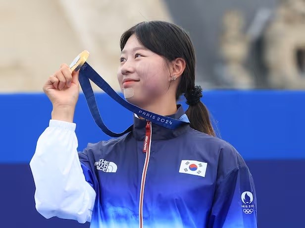 Nữ hoàng bắn cung của Hàn Quốc Lim Si-hyeon tại Olympic 2024