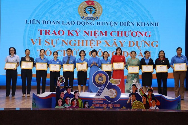 Công đoàn huyện Diên Khánh tri ân người lao động