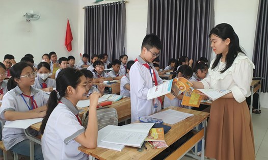 Tỉnh Vĩnh Phúc giảm 50% học phí từ năm học 2024 - 2025.  Ảnh: Minh Hường