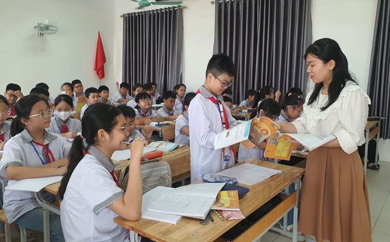 Tỉnh Vĩnh Phúc giảm 50% học phí từ năm học 2024 - 2025.  Ảnh: Minh Hường