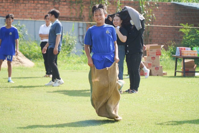 Ngày hội thể thao cộng đồng năm 2024 dành cho trẻ em. Ảnh: NGUYỄN LY 