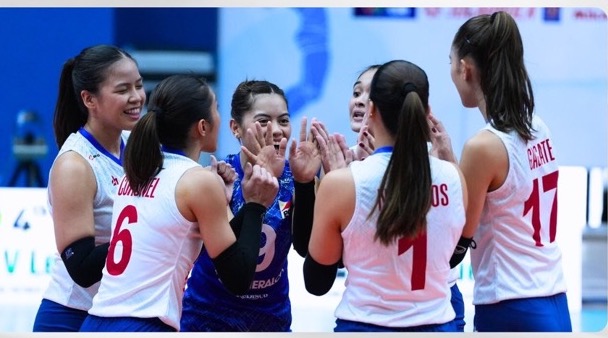 The Thai women's volleyball team has shown its strength and home field advantage. Photo: SEA V.League