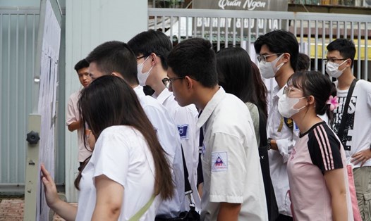 Thông tin học phí ngành Tài chính - Ngân hàng năm học 2024 - 2025. Ảnh: Vân Trang