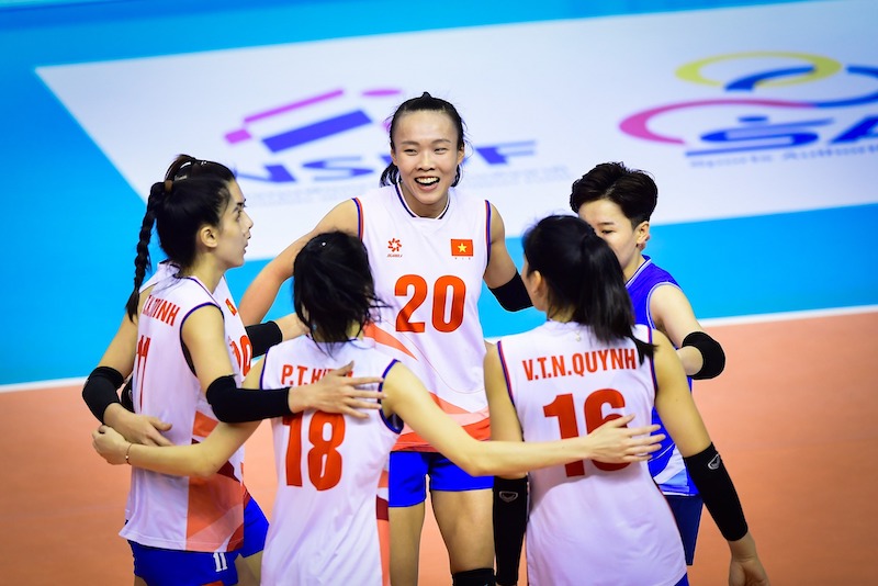 Tuyển bóng chuyền nữ Việt Nam gặp Philippines ở chặng 2 SEA V.League. Ảnh: SEA V.League