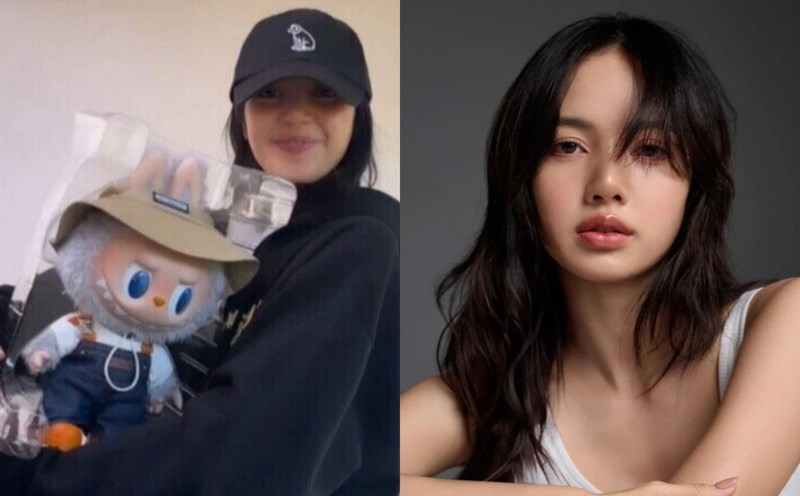 Lisa cũng săn tìm đồ vật có hình Labubu. Ảnh: Instagram