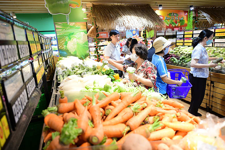 Chương trình “Mỗi tuần một lễ hội” mở màn bằng “Lễ hội rau củ quả Đà Lạt”. Ảnh: Saigon Co.op