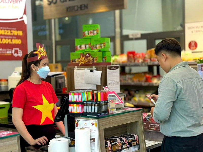 Tuần đầu tiên của chương trình dành trọn vẹn cho lễ Quốc khánh 2.9. Ảnh: Saigon Co.op