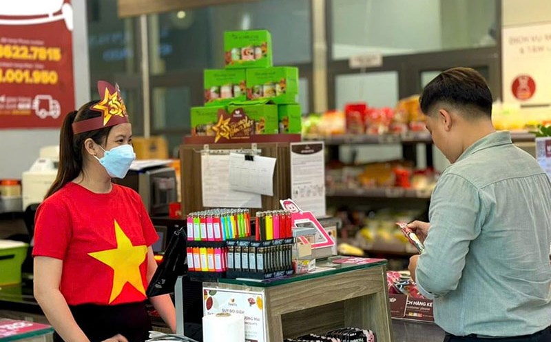 Tuần đầu tiên của chương trình dành trọn vẹn cho lễ Quốc khánh 2.9. Ảnh: Saigon Co.op