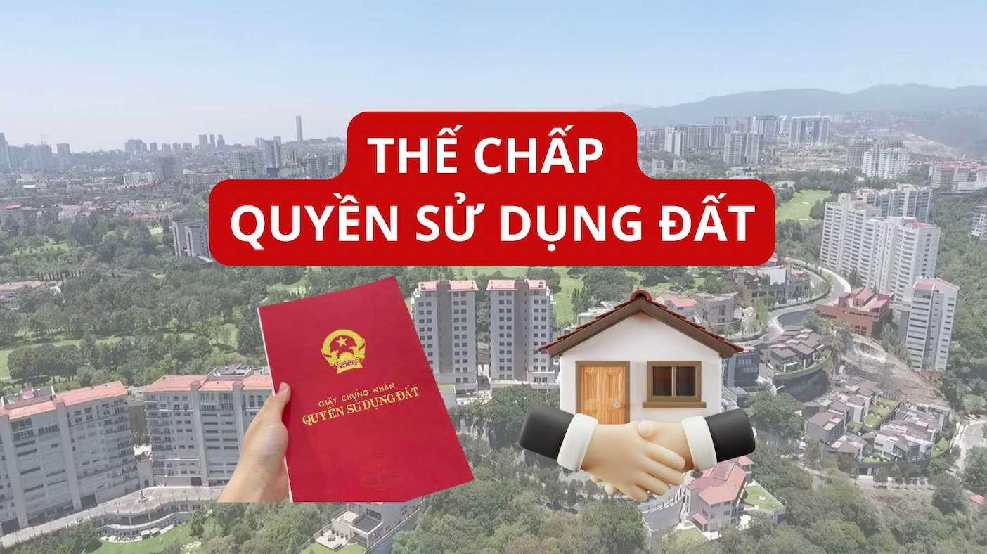 Điều kiện thực hiện thế chấp quyền sử dụng đất theo Luật Đất đai 2024.