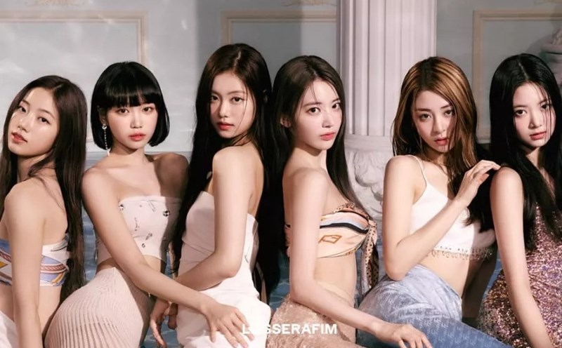 Sau Coachella, LE SSERAFIM liên tiếp dính phải những chỉ trích từ khán giả. Ảnh: Source Music.