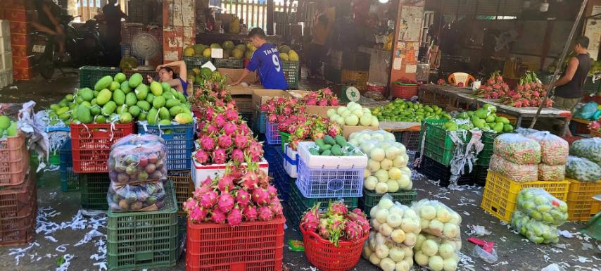 Some fruit items have lower prices than usual. Photo: Huan Cao