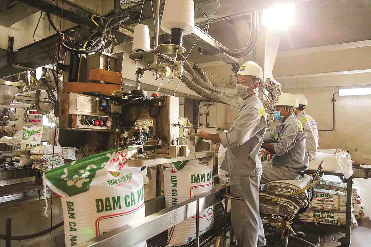 Ca Mau Fertilizer Production Line. Photo: Provided by PVN.