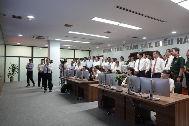 Da Nang will put into operation a smart monitoring and control center in mid-August 2023. Photo: Nguyen Thi