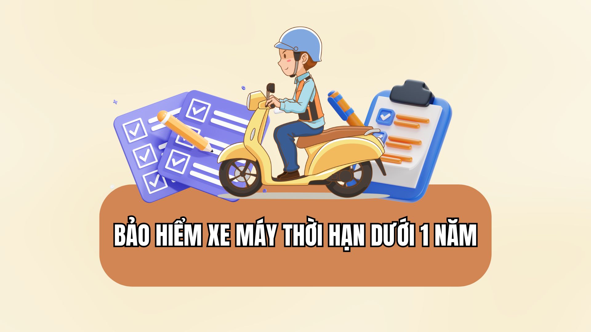 Vẫn có trường hợp người dân có thể mua bảo hiểm xe máy thời hạn dưới 1 năm. 