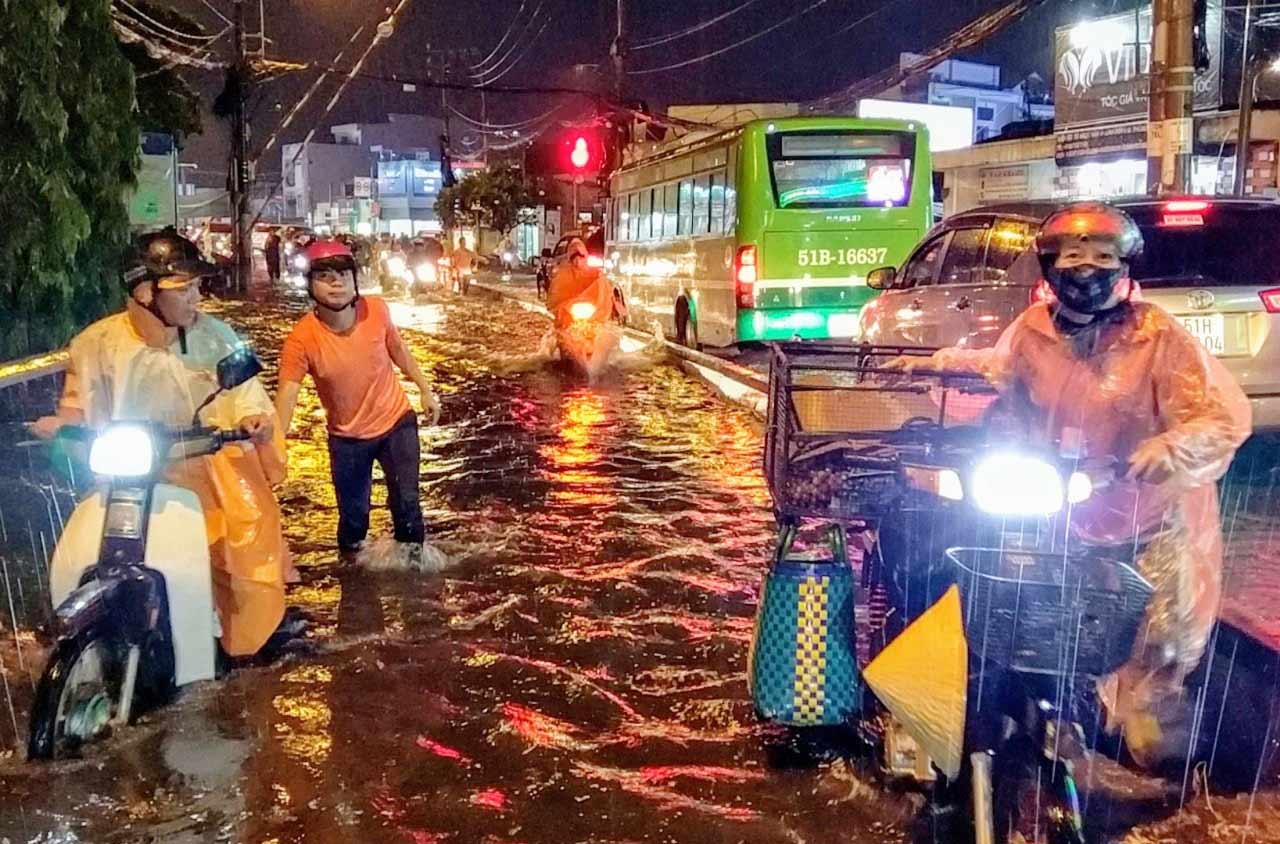 Heavy rain forecast in many places on National Day September 2. Photo: LDO
