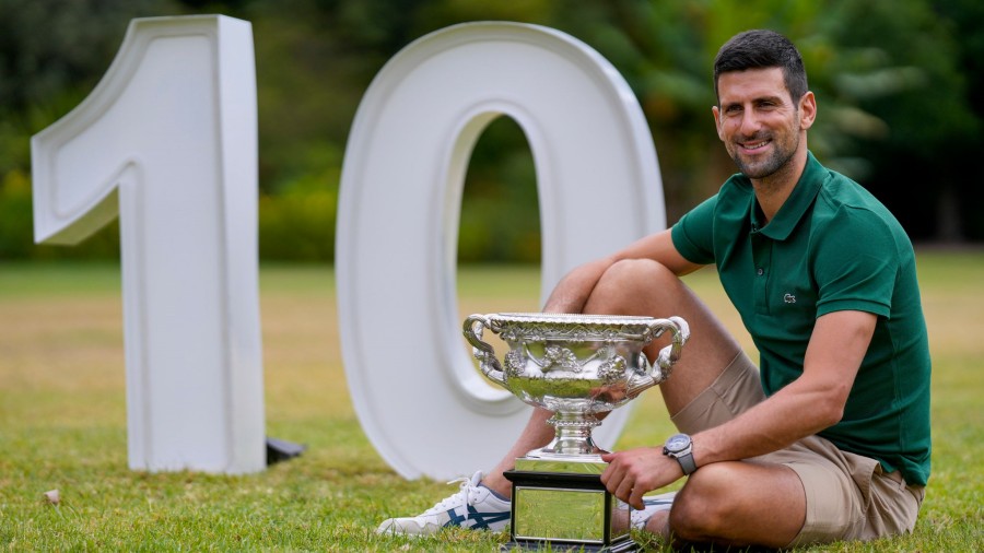 Will Novak Djokovic win his 11th Australian Open, also his 25th Grand Slam? Photo: Sky Sports