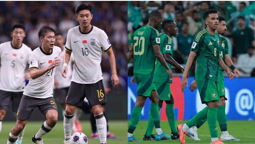 Tuyển Trung Quốc quyết tâm đánh bại tuyển Saudi Arabia tại sân nhà. Ảnh: AFC