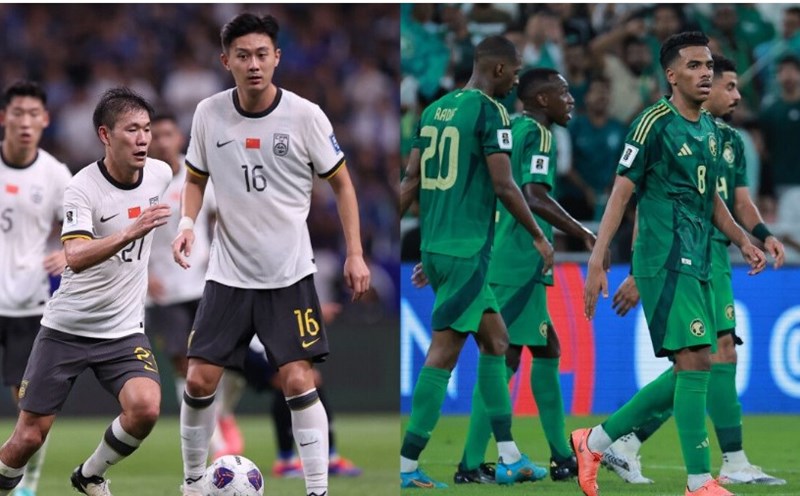Tuyển Trung Quốc quyết tâm đánh bại tuyển Saudi Arabia tại sân nhà. Ảnh: AFC