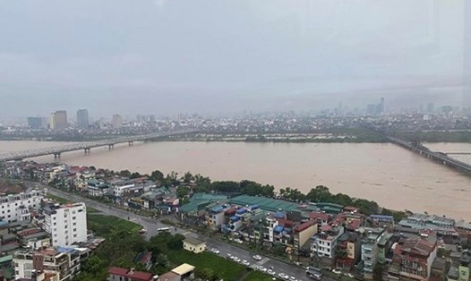 Hà Nội ra công điện phòng chống lụt bão tại các sông. Ảnh: Khánh Phú