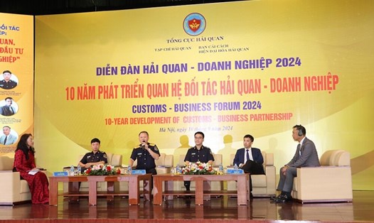 Quang cảnh Diễn đàn Hải quan - Doanh nghiệp 2024. Ảnh: Thái Bình
