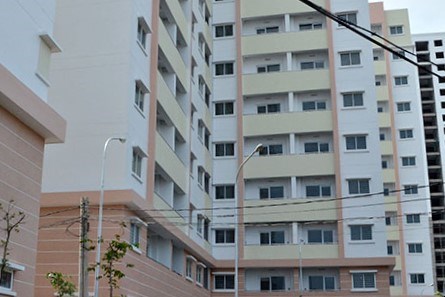 Một dự án nhà ở xã hội đã đưa vào sử dụng trên địa bàn TP Vũng Tàu. Ảnh: Thành An