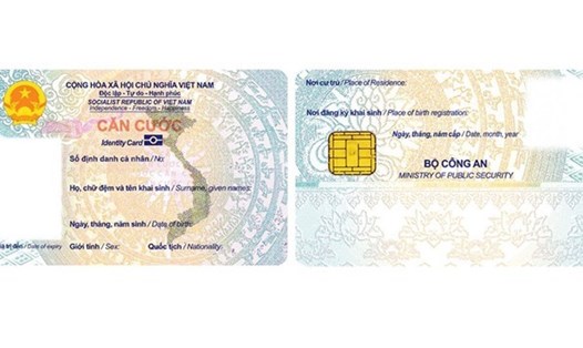 Người dân có thể đề nghị tích hợp thông tin vào thẻ căn cước khi có nhu cầu hoặc khi thực hiện việc cấp, cấp đổi, cấp lại thẻ căn cước. Ảnh: Bộ Công an