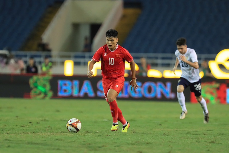 Tuan Hai is expected to score for the Vietnam team. Photo: Minh Dan