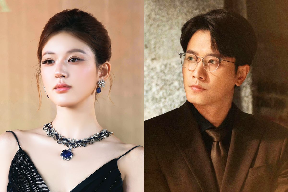 Triệu Lộ Tư và Bành Quán Anh. Ảnh: Weibo