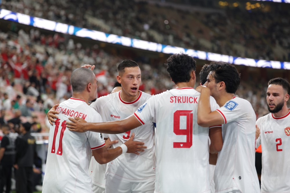 Indonesia vừa tạo ra bất ngờ khi cầm hòa Saudi Arabia. Ảnh: PSSI