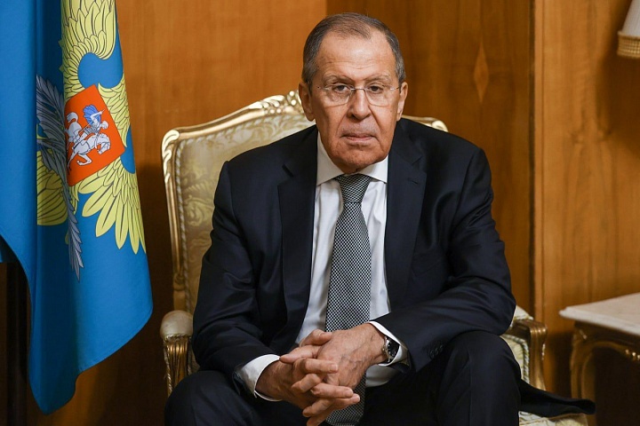 Bộ trưởng Ngoại giao Nga Sergei Lavrov. Ảnh: Bộ Ngoại giao Nga
