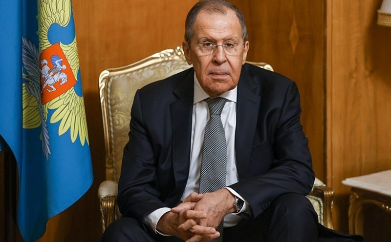 Bộ trưởng Ngoại giao Nga Sergei Lavrov. Ảnh: Bộ Ngoại giao Nga