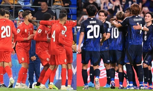 Đội thắng trong cặp Bahrain vs Nhật Bản sẽ vươn lên dẫn đầu bảng C sau 2 lượt đấu. Ảnh: AFC