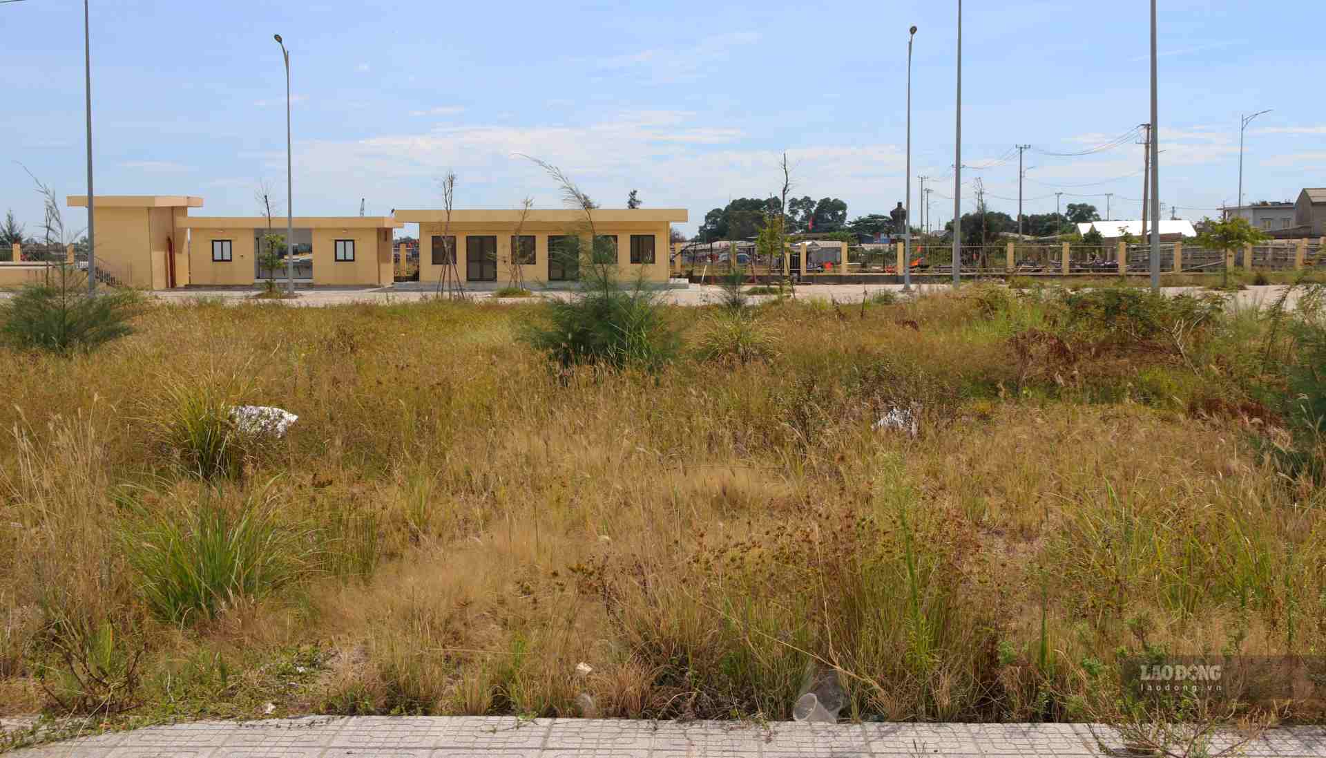 After nearly a year of completion, Thuan An port is now in disarray, with construction materials scattered and weeds growing wildly inside the port. The delay in announcing the opening of the Thuan An fishing port has left the fishing infrastructure here in disrepair.