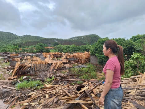 The Chairman of the People's Committee of Binh Son Commune said that the above workshops create many jobs for local people with good income. Therefore, after the storm, the People's Committee of the Commune will propose to the Policy Bank to support capital for people to restore and maintain the workshops to contribute to promoting the local socio-economy.