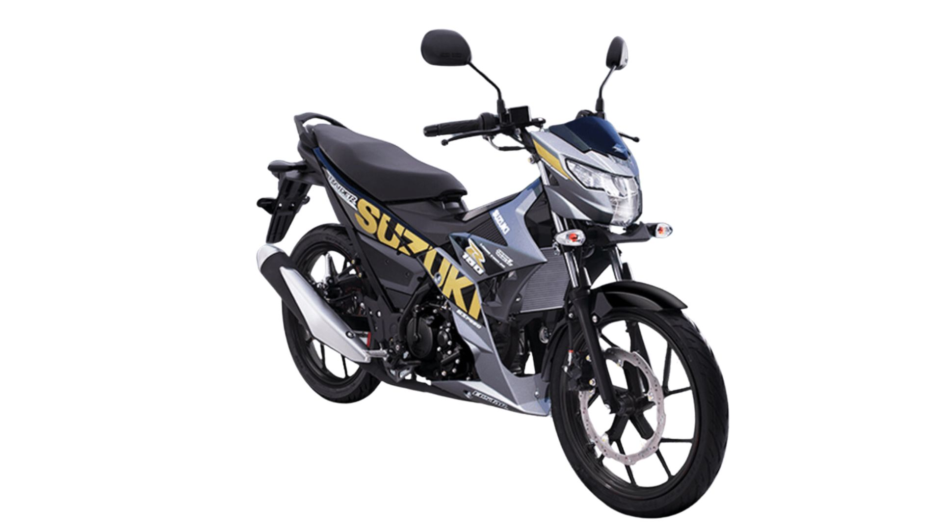 Suzuki Raider R150 manual transmission motorbike. Photo: Suzuki.