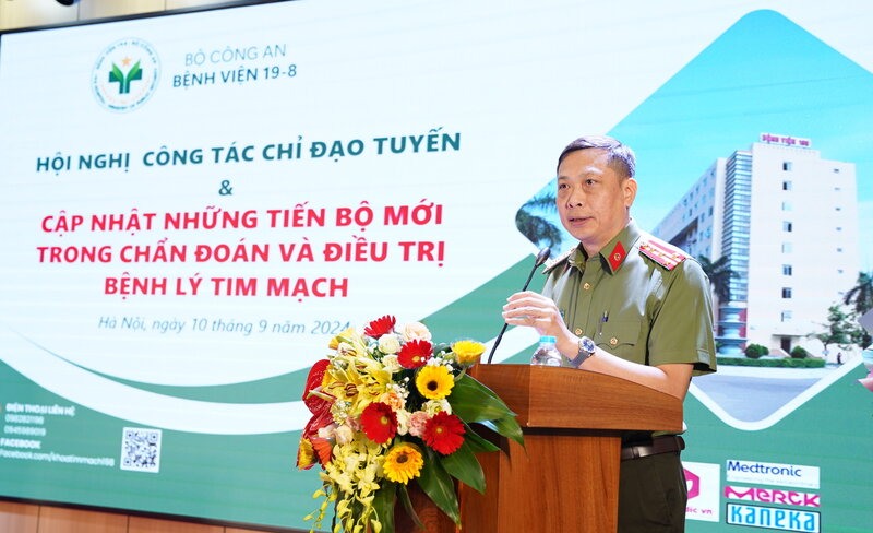 PGS.TS Hoàng Thanh Tuyền - Giám đốc Bệnh viện 19-8 cho hay bệnh lý tim mạch tại Việt Nam đang có xu hướng gia tăng. Ảnh: BVCC