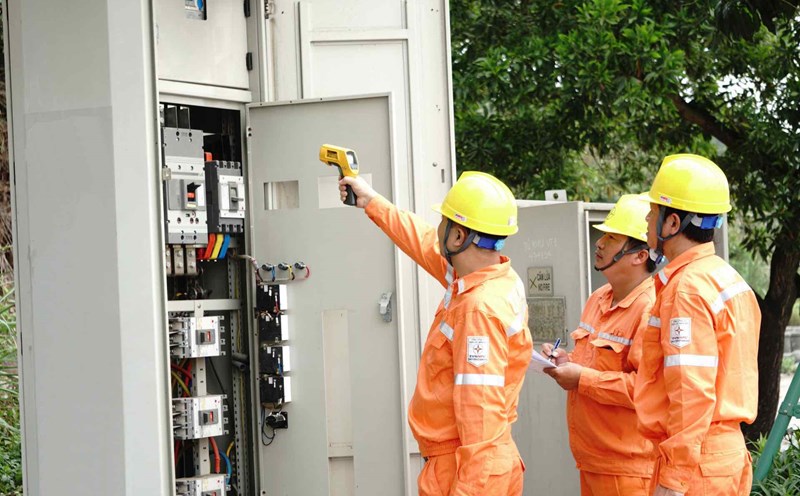 Lịch cắt điện ngày 11.9 trên địa bàn Hà Nội. Ảnh: EVN