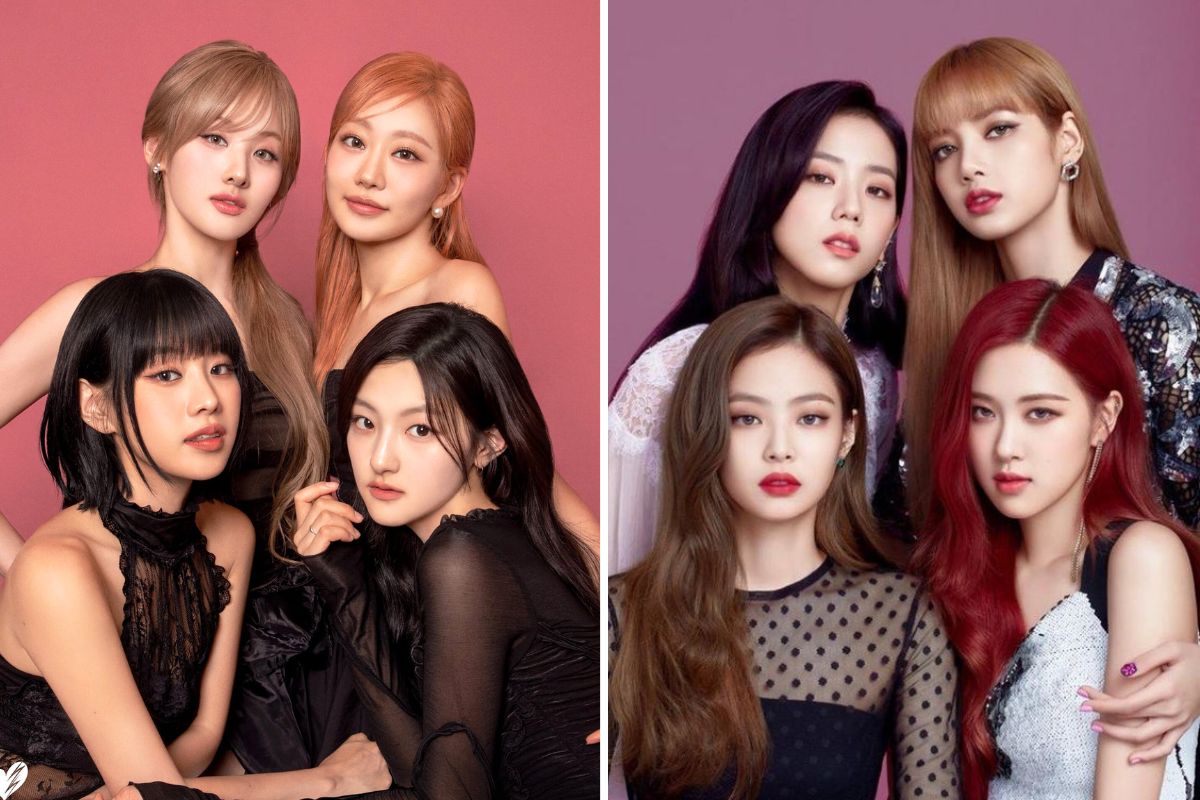 Kiss Of Life bị tố bắt chước Blackpink. Ảnh: Naver