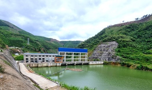 Thủy điện Đông Nam Á - Nậm Lúc tại huyện Bắc Hà, tỉnh Lào Cai. Ảnh: Văn  Đức