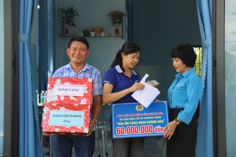 Nhà ở cho đoàn viên an cư là một trong những chương trình góp phần thu hút người lao động vào Công đoàn. 
Ảnh: Phương Linh