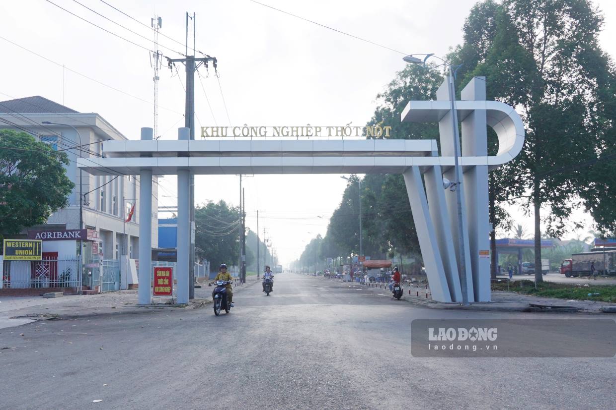 Khu Cong nghiep Thot Not (TP Can Tho). Anh: Ta Quang